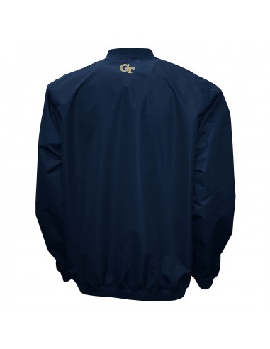 Georgia Tech Yellow Jackets Windshell V-Neck Pullover Jacket français