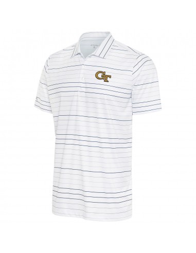 Georgia Tech Yellow Jackets Ryder Stripe Polo Pour