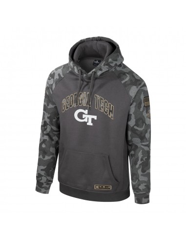 Georgia Tech Yellow Jackets OHT Aviator Camo Hood Comparez plus de prix