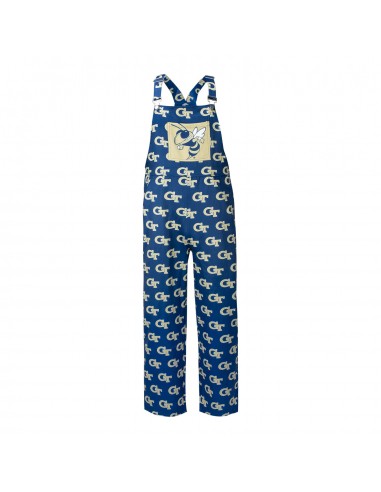 Georgia Tech Yellow Jackets Allover Print Buzz Overalls plus qu'un jeu 