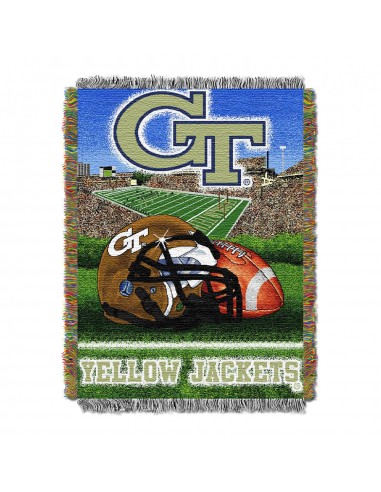 Georgia Tech Yellow Jackets Home Field Tapestry Throw hantent personnes