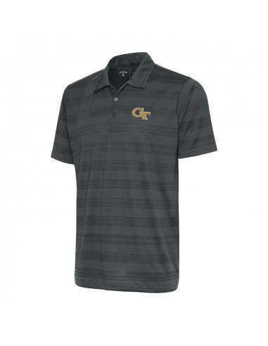 Georgia Tech Yellow Jackets Compass Dark Grey Polo Profitez des Offres !