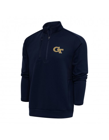 Georgia Tech Yellow Jackets Generation 1/4 Zip  Navy Pullover Jacket Profitez des Offres !