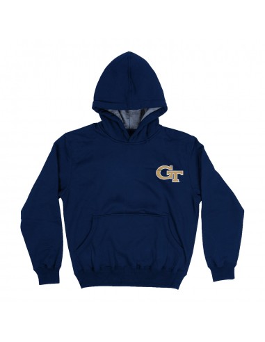 Youth Georgia Tech Yellow Jackets Impressions Hooded Navy Sweatshirt le concept de la Pate a emporter 