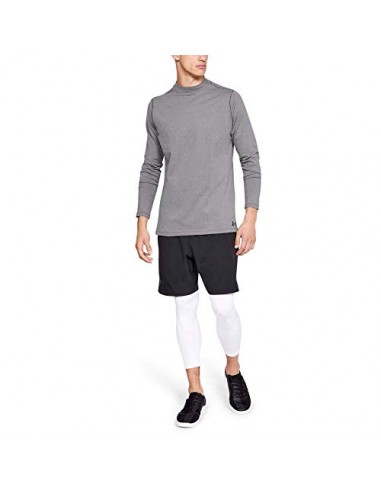 Under Armour Unisexe Ua Cg Mock T-Shirt Ajusté le des métaux précieux