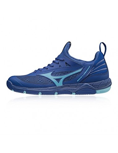 Mizuno Hommes Wave Luminous Sneakers, Multicolore (Sodaliteblue/Airblue), 45 EU pas cheres