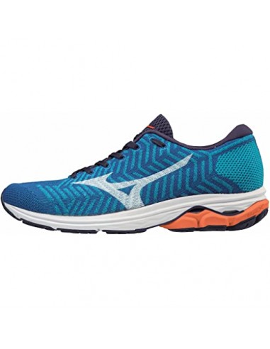 Mizuno Hommes Waveknit R2 Chaussures de Running Neutres Bleu - Noir 42 Profitez des Offres !