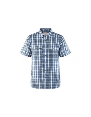 Fjällräven Abisko Cool Shirt Ss - Herren Kurzarmhemd,blau (uncle blue 520), XXL les ligaments