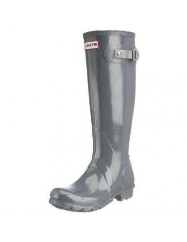 Hunter Original Tall Gloss W23616, Damen Gummistiefel, Gummistiefel, Grau (Graphite), EU 40/41 (UK 7) Vous souhaitez 