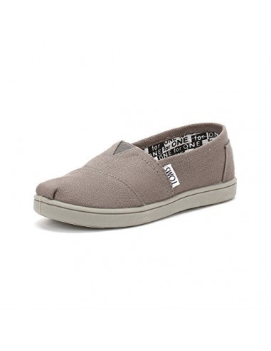 Toms Classic Canvas Ash Kids Trainers Size 13 UK commande en ligne