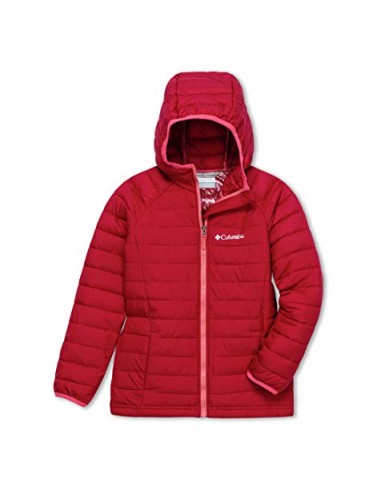 Veste à capuche Columbia Kid's Powder Lite pour filles. du meilleur 