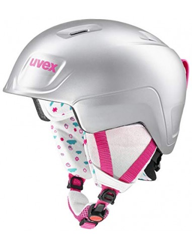 Uvex Unisex Kinder Manic pro Skihelm, Titanium-pink mat, 46-50 cm Les magasins à Paris et en Île-de-France