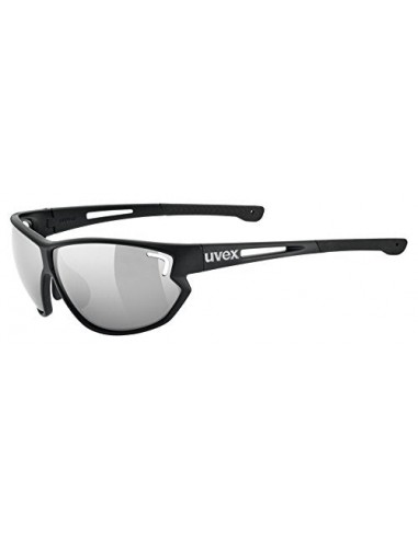 uvex Unisex-Erwachsene Sportstyle 810 Sportbrille, Black mat, One Size Dans la société mordern