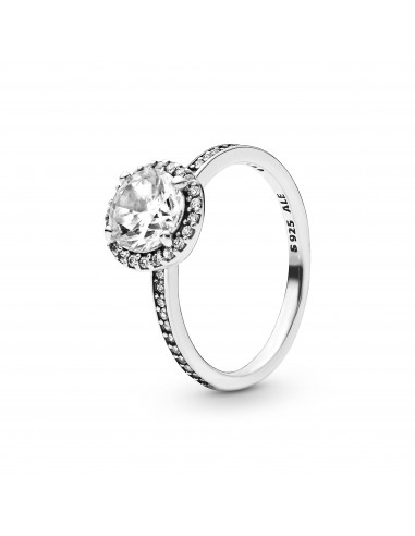 PANDORA Damen-Ringe 925 Sterlingsilber mit '- Ringgröße 56 (17.8) 196250CZ-56 français