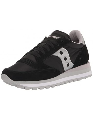 Saucony Damen Jazz Triple Sneaker, schwarz/Silber, 38.5 EU Profitez des Offres !