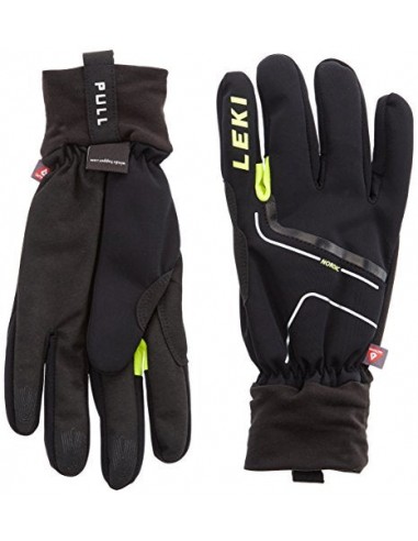 LEKI Handschuhe Nordic Thermo Langlaufhandschuh, Black-Yellow, 8 JUSQU'A -70%! 