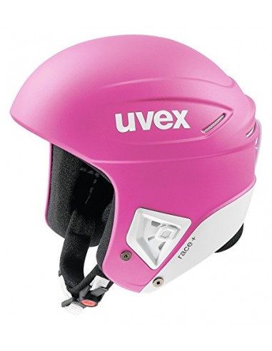 uvex Unisex-Erwachsene Race + Skihelm, pink-White mat, 55-56 cm pour bénéficier 