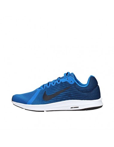 Nike Herren Downshifter 8 Laufschuhe, Blau (Blue Nebula/dark Obsidian-navy-white-black 401) , 45.5 EU pas chere