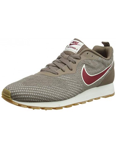 Nike Damen MD Runner 2 ENG MESH Laufschuhe, Mehrfarbig (Mink Brown/Red Crush-String 200), 37.5 EU d'Europe débarque