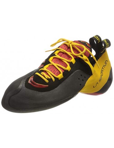 LA SPORTIVA Genius Gelb - Präziser sensibler Kletter-Schnürschuh, Größe EU 39.5 - Farbe Red - Yellow store