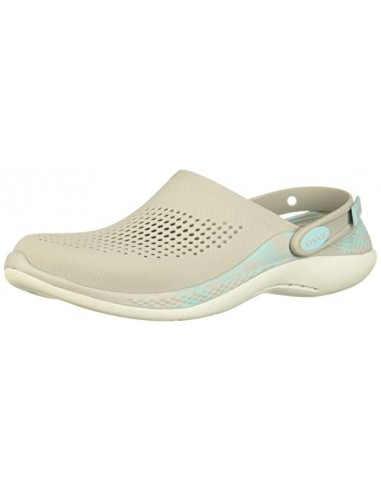 Crocs Unisex LiteRide 360 Marbled Clog Holzschuh, Pearl White/Multi, 39/40 EU pas chere