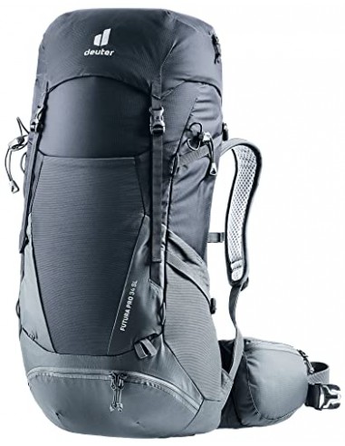 deuter Futura Pro 34 SL Damen Wanderrucksack, Black-graphite en linge