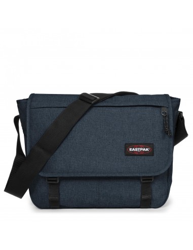 Eastpak Delegate + Umhängetasche, 40 cm, 24 L, Triple Denim (Blau) Paris Déstockage Promo