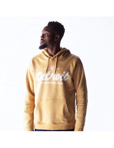 DCFC Detroit Cursive Hoodie- Golden des créatures d'habitude