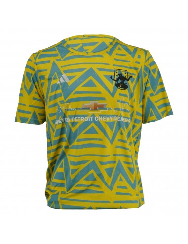 2024 Replica Goalie Men's Jersey- Yellow/Blue Amélioration de cerveau avec