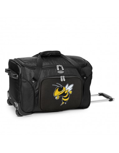 Georgia Tech Yellow Jackets Premium 22" Wheeled Carry On Duffel Bag le des métaux précieux