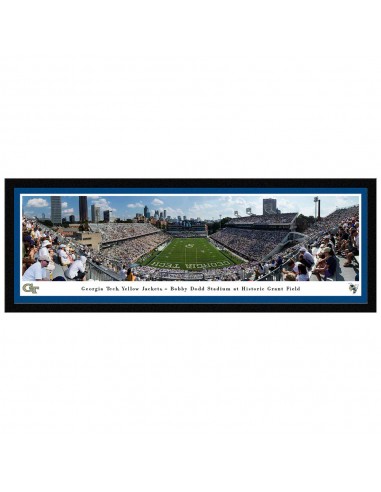 Georgia Tech Yellow Jackets Football Select Framed Panorama shop