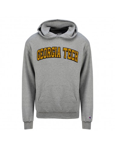 Georgia Tech Yellow Jackets Wordmark Powerblend Fleece Hood Les magasins à Paris